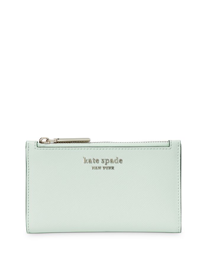 KATE SPADE KATE SPADE NEW YORK SPENCER SMALL LEATHER BIFOLD WALLET,PWR00280