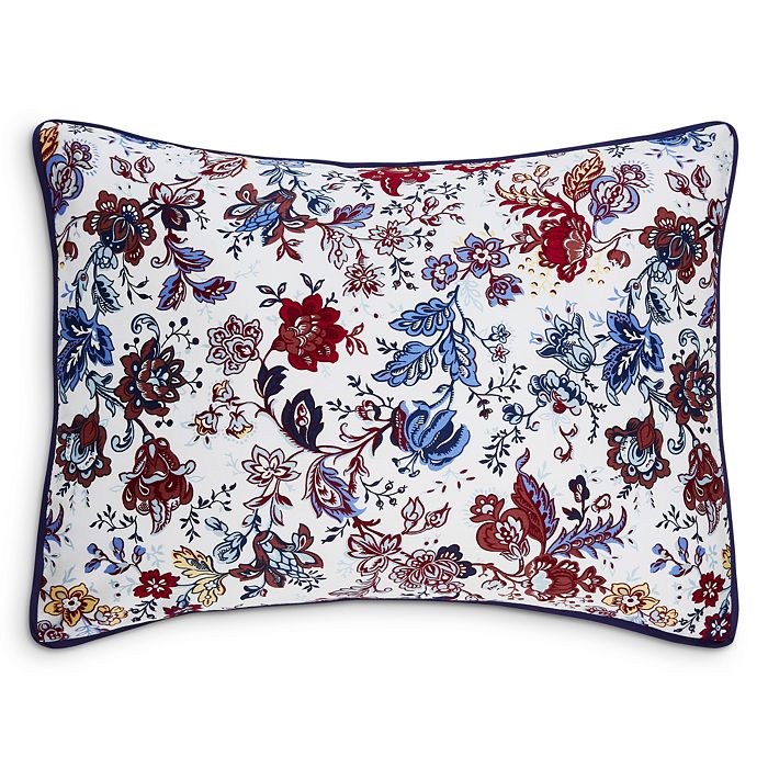 Anne De Solene Fleur De Perse Boudoir Pillow Sham In Multicolor