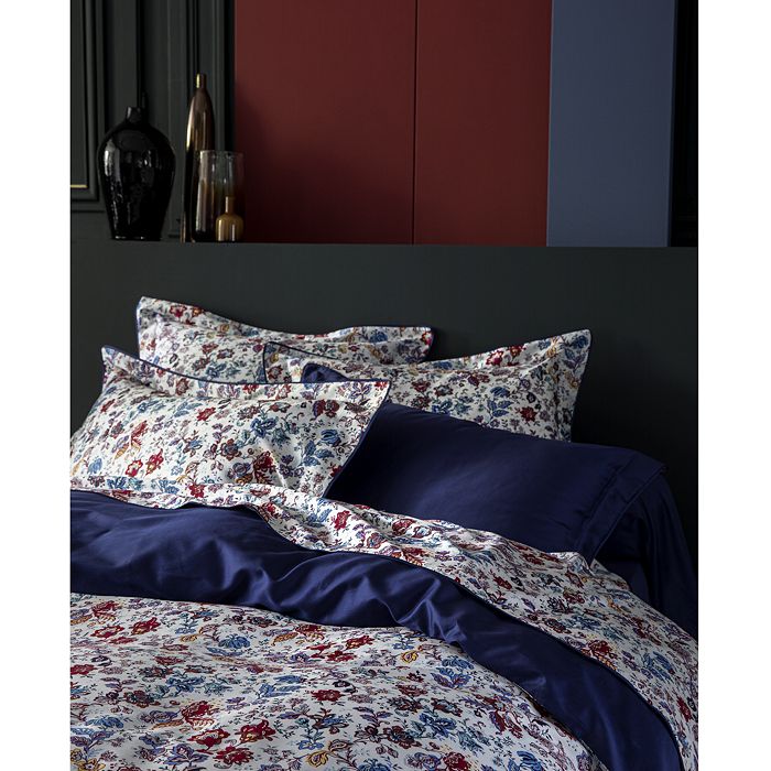 Shop Anne De Solene Fleur De Perse King Duvet Cover In Multicolor