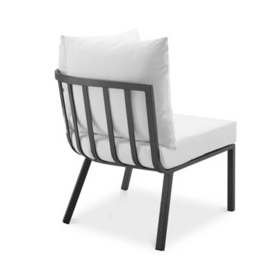  Riverside Outdoor Patio Aluminum Corner Chair