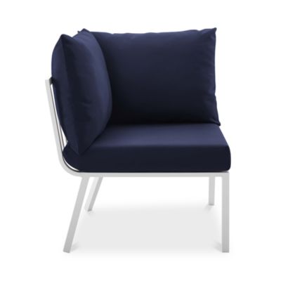  Riverside Outdoor Patio Aluminum Corner Chair