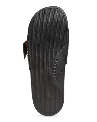 サンダル BURBERRY Men Sandals Black 8104718 BURBERRY: Sandals men - Black | Burberry sandals 8104718