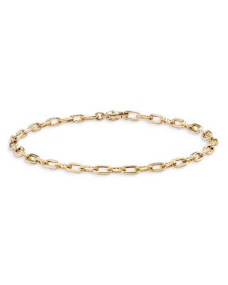 David Yurman 18K Yellow Gold Madison Link Bracelet, 3mm