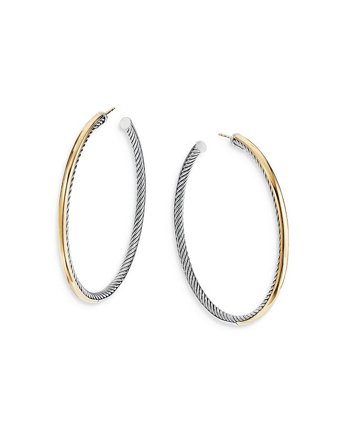 Cable hoop on sale earrings david yurman