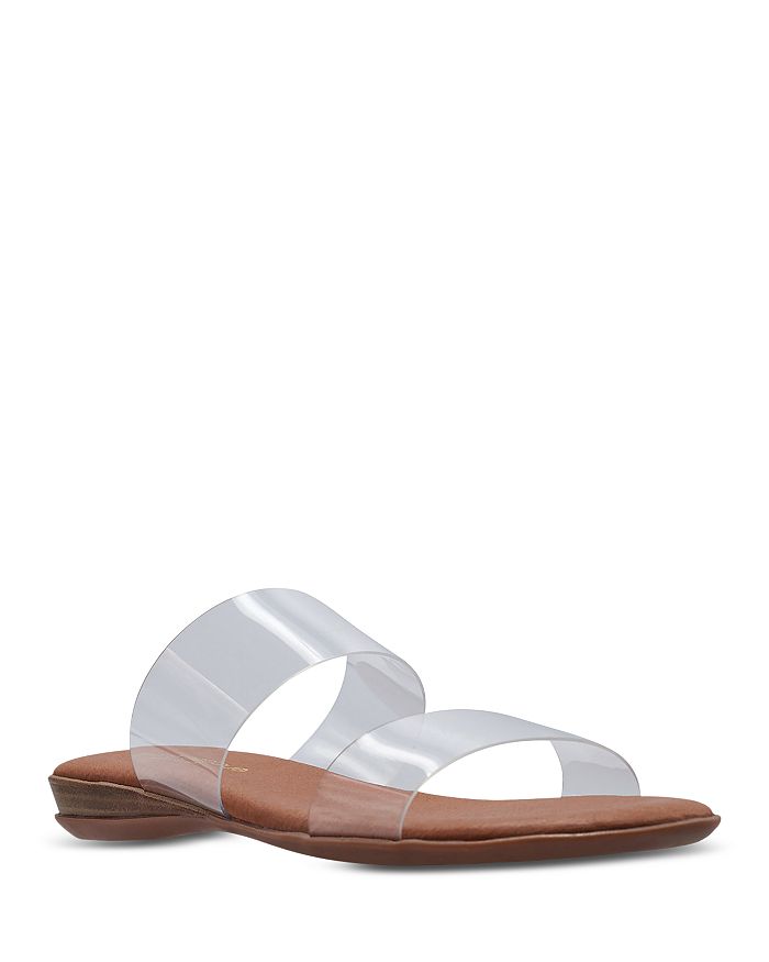 Women's Silver Designer Flat Sandals - Bloomingdale's