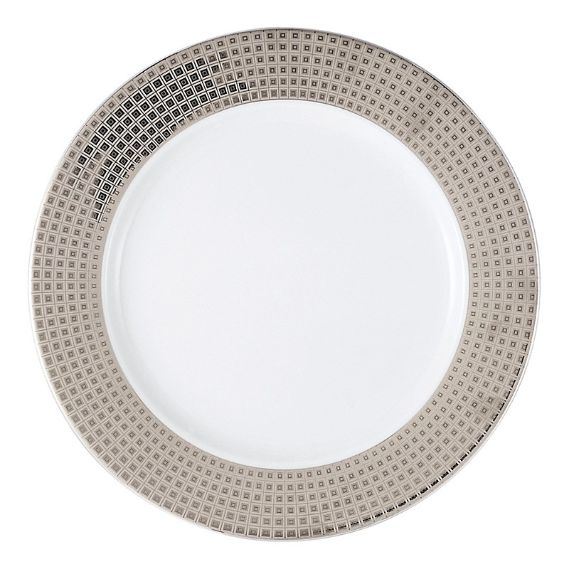 Bernardaud Athena Accent Bread & Butter Plate In Platinum
