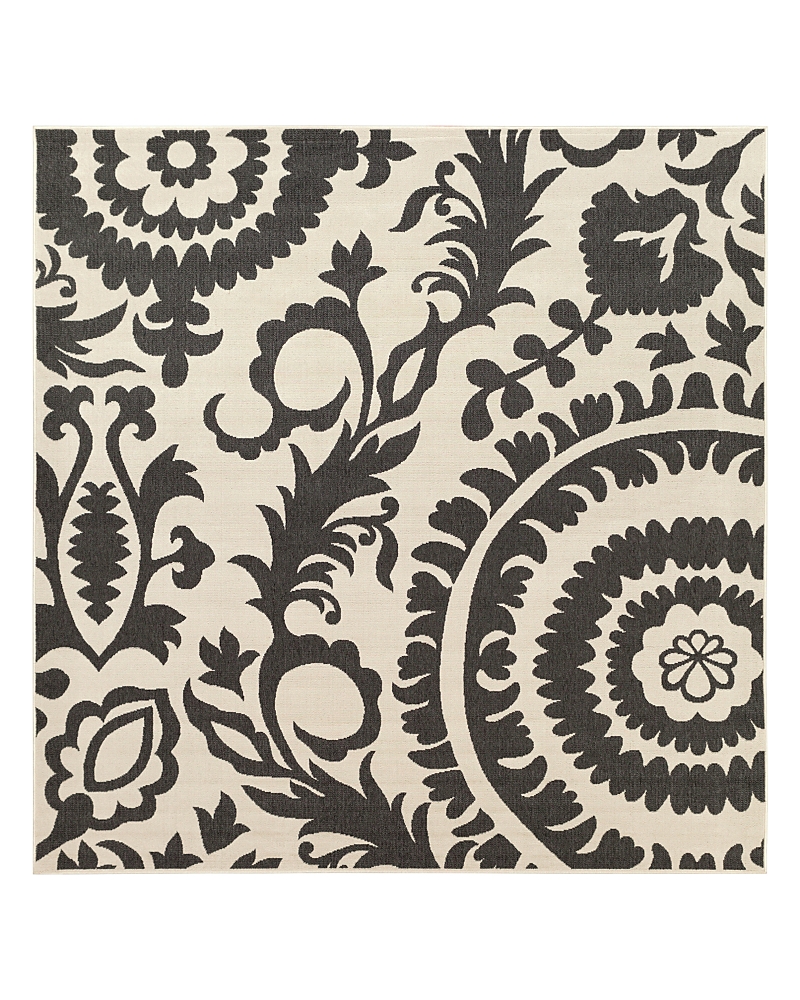 SURYA ALFRESCO ALF D SQUARE AREA RUG, 7'3 X 7'3 ALF9612-73SQ
