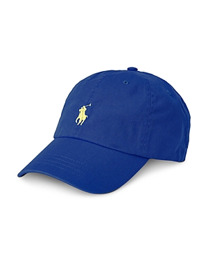 Polo Ralph Lauren Signature Pony Hat In Fall Royal Blue