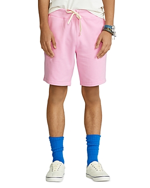 Polo Ralph Lauren 9.5 Rl Fleece Shorts In Pink