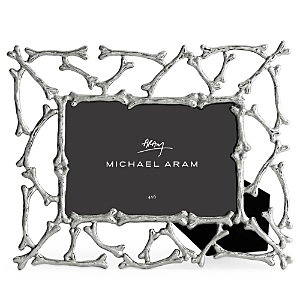 Shop Michael Aram Dog Bone Frame, 4 X 6 In Silver