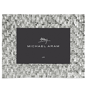 Shop Michael Aram Palm Frame, 4 X 6 In Silver
