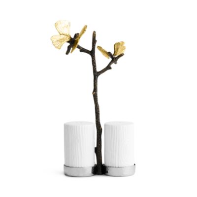 Butterfly Ginkgo Salt and Pepper Shaker