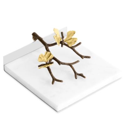 Butterfly Ginkgo Dinner Napkin Holder