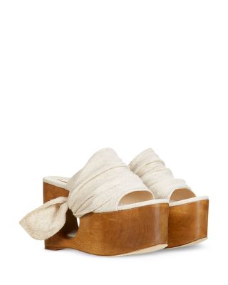 Cult Gaia Women's Anna Platform Sandals | Smart Closet