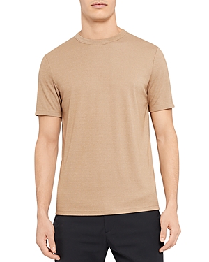 Theory Essential Modal Jersey Tee In Sepia Multi