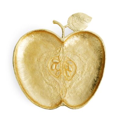 Apple Plate Gold 