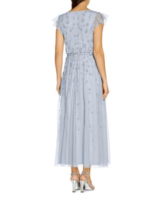 women's midi wedding guest dress