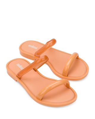 orange platform slides