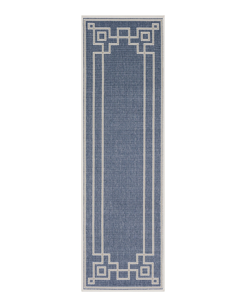 Surya Livabliss Alfresco Alf-f Runner Area Rug, 2'5 X 7'10 In Charcoal