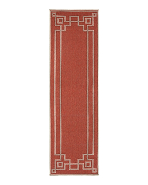 Surya Livabliss Alfresco Alf-f Runner Area Rug, 2'5 X 7'10 In Rust