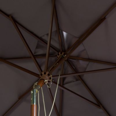 Bethany 9 Ft Wooden Umbrella