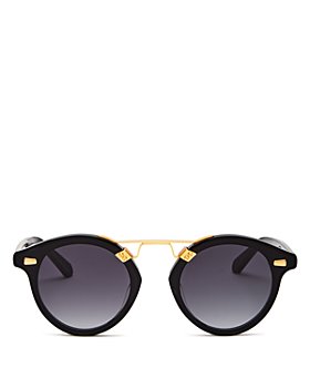 Krewe -  Round Sunglasses, 63mm