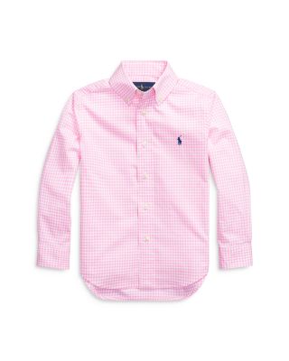 Ralph Lauren - Boys' Gingham Button Down Shirt - Little Kid