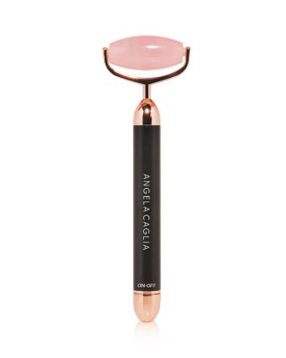 Angela Caglia - Vibrating Rose Quartz Roller