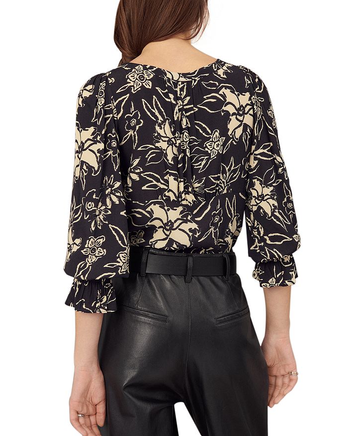 BA&SH BA & SH SESSEE FLORAL PRINT BLOUSE