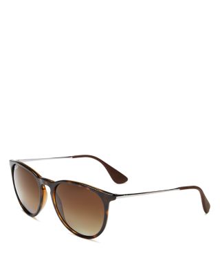  Erika Polarized Classic Round Sunglasses, 54mm
