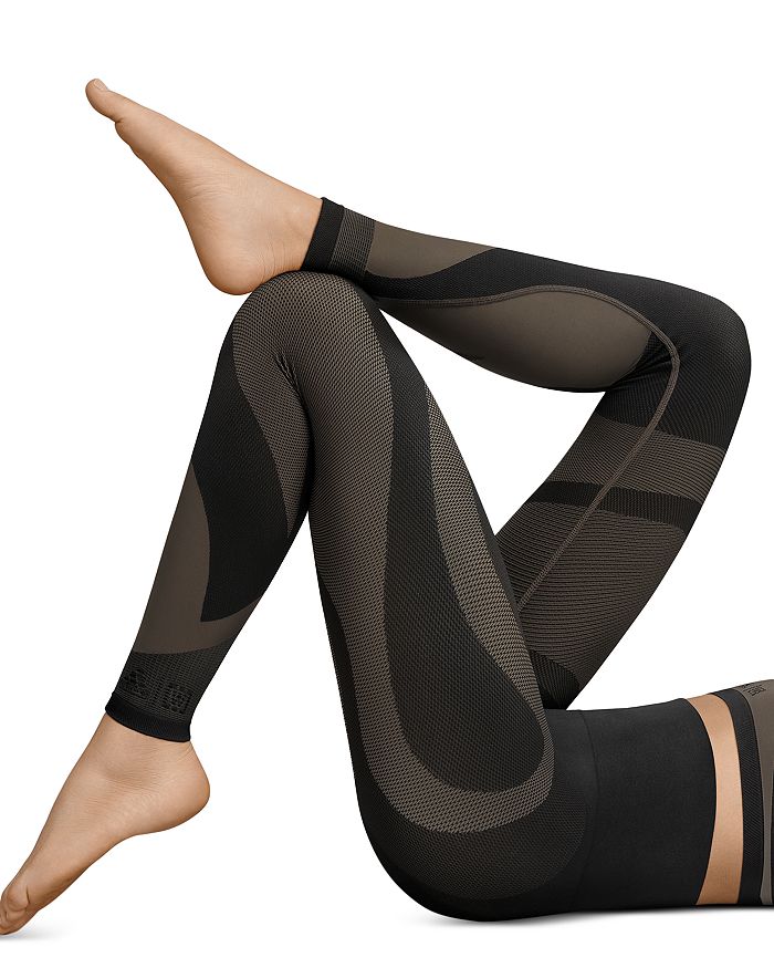 WOLFORD X ADIDAS SHEER MOTION MESH LEGGINGS