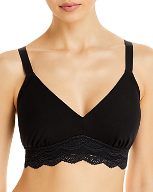 Cosabella Ceylon Curvy Wireless Bralette In Black