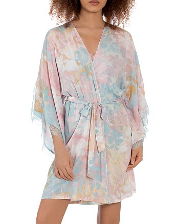 Midnight Bakery Romantic Floral Print Robe | Bloomingdale's