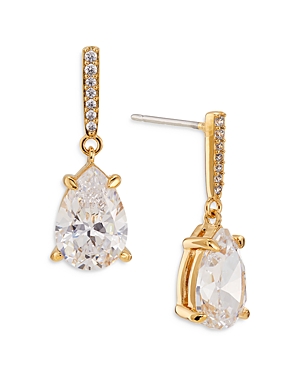 Nadri Colette Cubic Zirconia Drop Earrings In Gold
