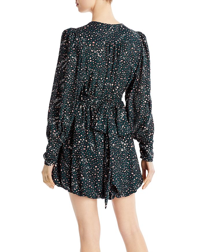 SABINA MUSAYEV SELENA FIT-AND-FLARE MINI DRESS