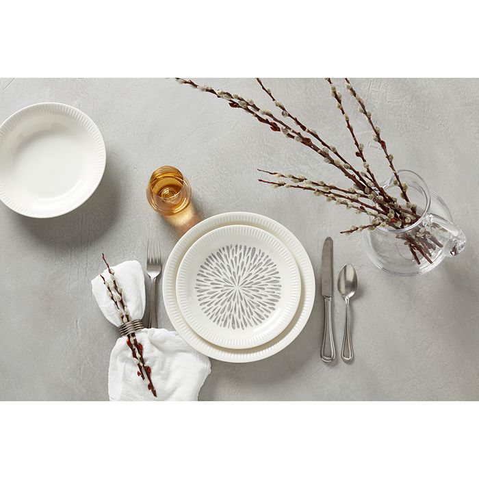 Lenox Profile 4-piece Dinner Plate Set In White