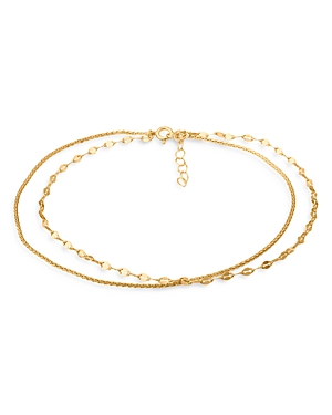 Double-Row Chain Anklet- 100% Exclusive