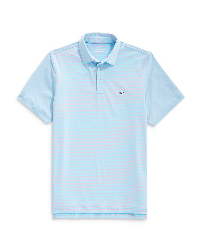 VINEYARD VINES BRADLEY STRIPED SANKATY POLO SHIRT,1G010159