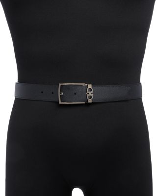 Men's Gancini Keeper Reversible Leather Belt