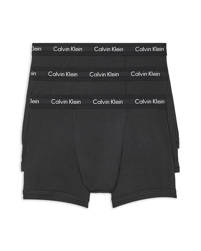 Calvin Klein - Cotton Stretch Moisture Wicking Boxer Briefs, Pack of 3