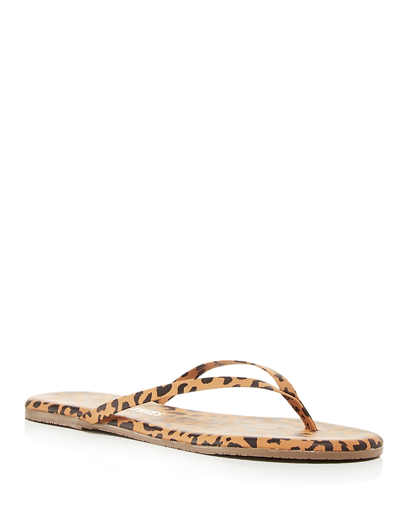 Tkees Studio Exotic Cheetah-print Flip Flops In Nubuck Cheetah
