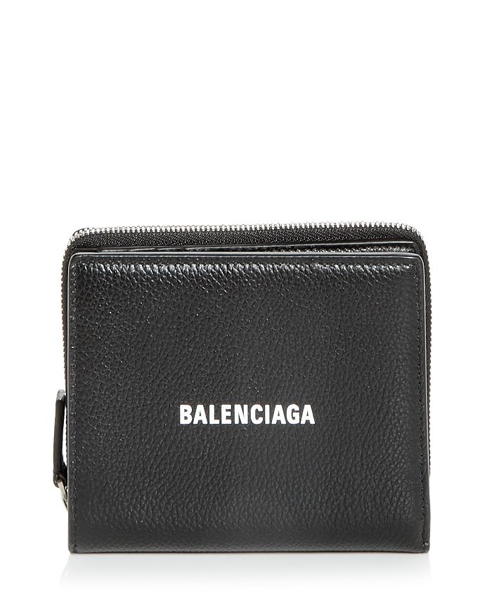 Balenciaga Cash Leather Bifold Wallet | Bloomingdale's