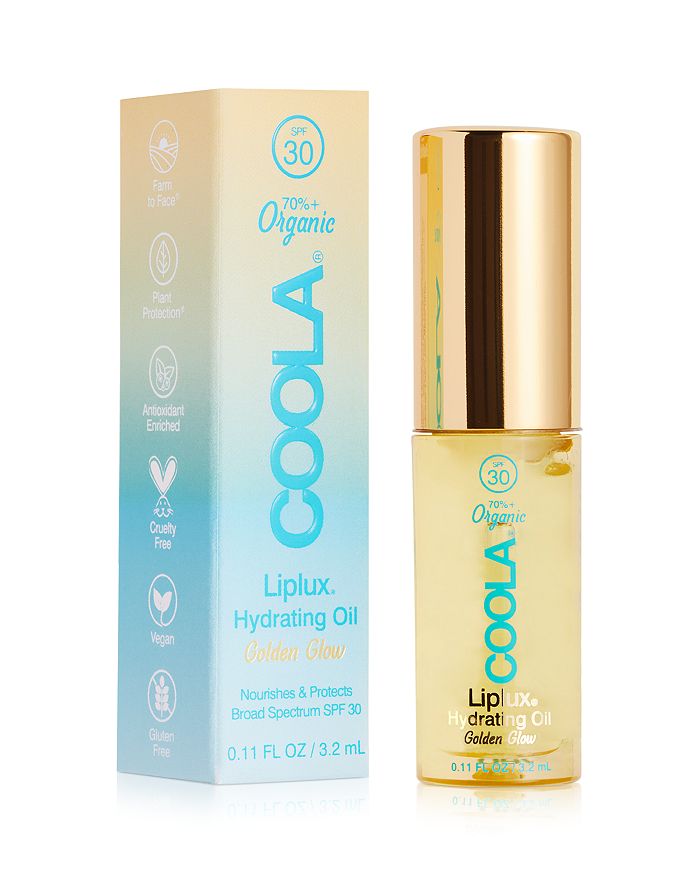 Shop Coola Liplux Hydrating Lip Oil Spf 30 0.1 Oz.