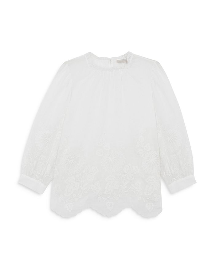 VANESSA BRUNO Rioja Embroidered Blouse | Bloomingdale's