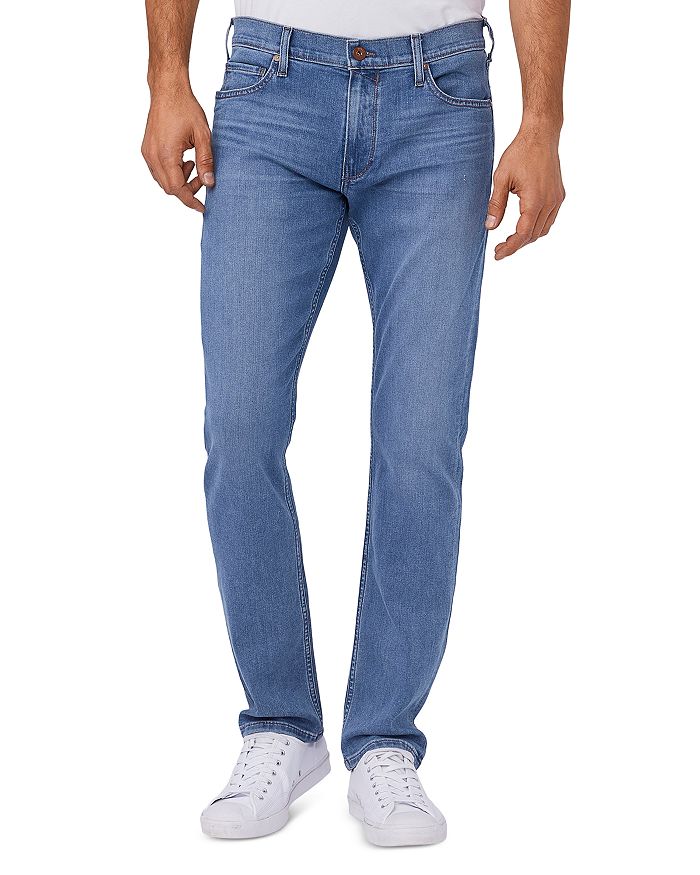PAIGE Federal Straight Fit Jeans in Canos | Bloomingdale's