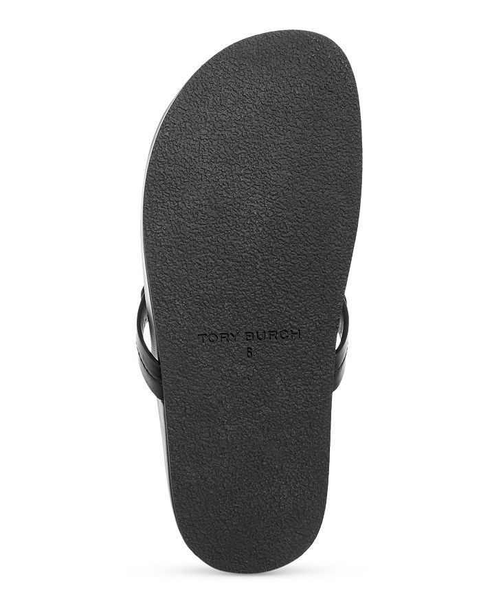 Shop Tory Burch Women's Miller Cloud Thong Sandals In Perfect Black