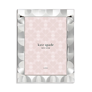 Shop Kate Spade New York South Street Silver Scallop Frame, 8 X 10