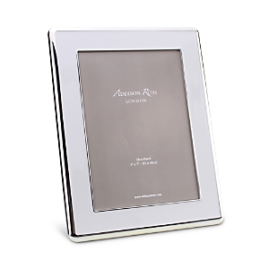 Addison Ross Silver & White Curved Frame, 8 X 10
