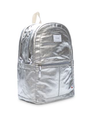 STATE Silver and Gold Rucksack Kane Metallic Backpack STATE Bags | Kane Kids Large Backpack Metallic Pink/Silver  main image 4