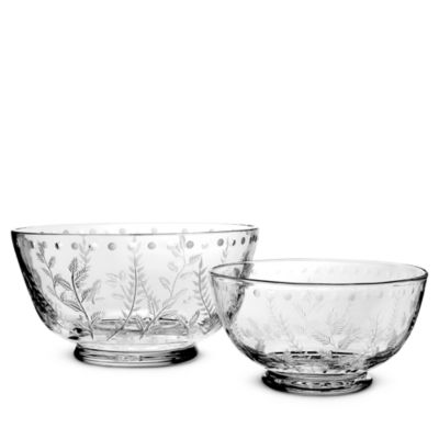 William Yeoward Crystal - Fern Bowl Collection